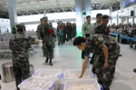 省军供总站为首批航空运输新兵提供饮食保障 - 民政厅