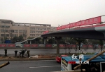 长沙福元东路长大附中人行天桥主体完工 - 长沙新闻网