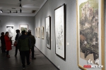 湖南省中国画学会年度展举行 老中青三代艺术家联袂参展 - 湖南在线