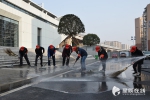天心区发动志愿者进行新春大扫除 以新面貌迎佳节 - 长沙新闻网