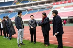 省体育局对湖南青少年足球训练基地进行考察 - 体育局