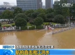 湘江长沙段洪水：沿岸部分地势较低风光带被淹没 - 新浪湖南