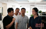 省综治考评第七组赴气象局参观交流 - 气象网