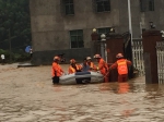 岳阳：岳阳县连降暴雨消防大队深入张谷英镇紧急救援被困群众 - 公安厅