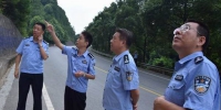 岳阳：姜伟南同志带队检查道路交通隐患治理工作 - 公安厅