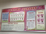 湘乡市供水管理处服务大厅创建“巾帼文明岗”宣传栏.JPG - 妇女联