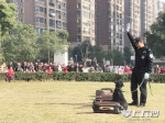 长沙市公安局警犬基地昨举行警营开放日活动 - 湖南红网