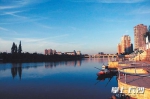宁乡市沩水河边。长沙大世界博客供图 - 新浪湖南