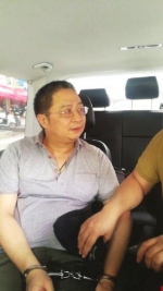 5月28日，广西桂林，王荃被民警抓获。图/受访者提供 - 新浪湖南