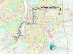 （长沙地铁3号线线路图。资料图） - 新浪湖南