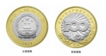 建党100周年双色铜合金纪念币。图片来源于央行官网。 - 新浪湖南