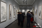 湖南省中国画学会年度展举行 老中青三代艺术家联袂参展 - 湖南在线