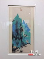 湖南省中国画学会年度展举行 老中青三代艺术家联袂参展 - 湖南在线