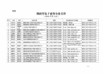 湖南省商务厅 湖南省国家税务局关于2016年第三批湖南省电子商务企业认定结果的公告 - 商务厅